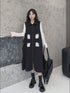 Square Cutout Long Vest